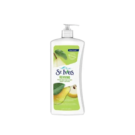 St. Ives Reviving Pear Nectar and Soy Body Lotion 621ml